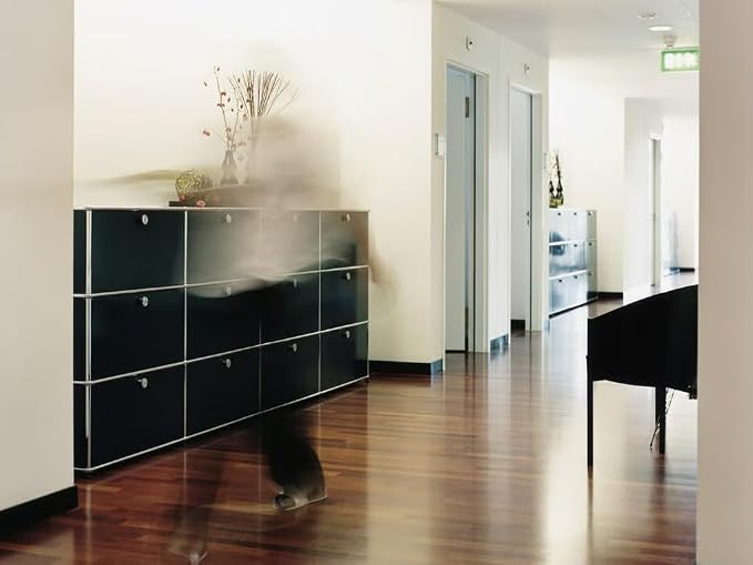 Modern Storage Cabinet Versatile Free-Standing Organizer - Image 7
