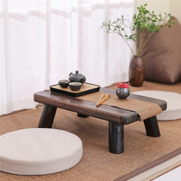 CHICKEN Couch End Table Little Traditional Tea Table Long Paulownia Wood Asia - Image 5