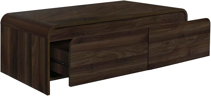 New Classic Furniture Mara 3-Piece Wood Coffee Table & 2 End Tables Set - Image 4