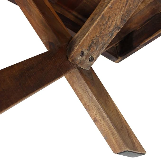 Eco-Friendly Living Room Table Cozy Farmhouse Decor Unique Rustic Coffee Table - Image 6