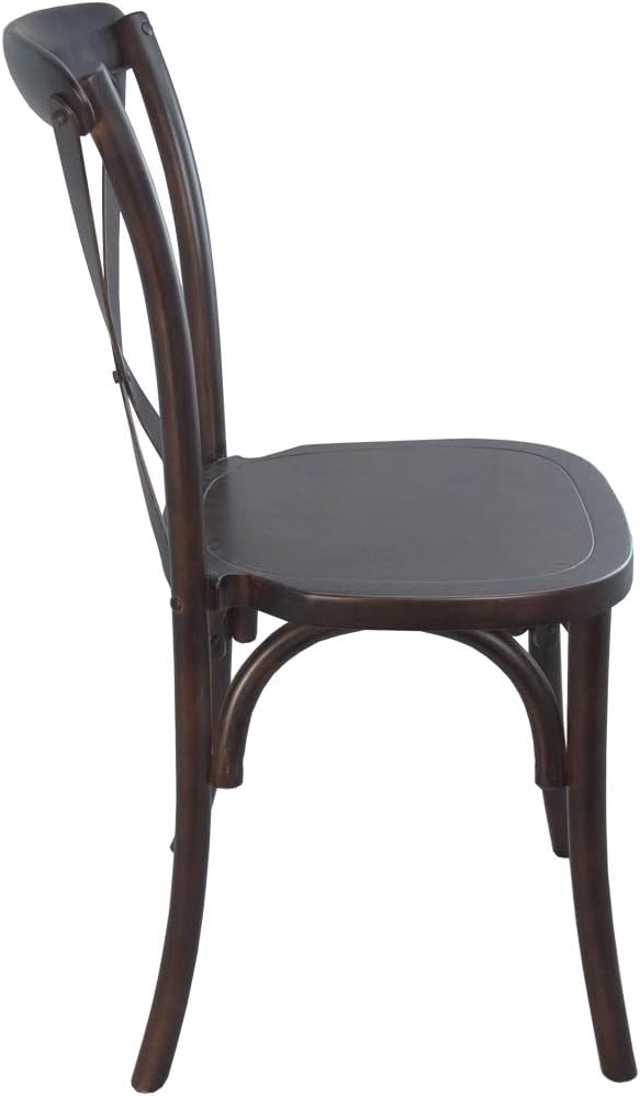 EMMA + OLIVER 2-Pack Wooden X-Back Dining Chair - Image 5