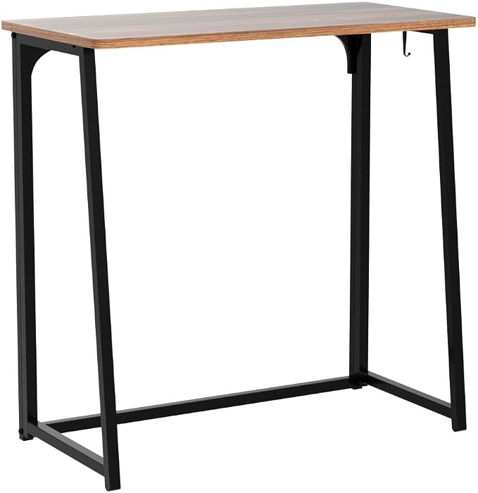 WOHOMO Folding Desk for Small Spaces, 31.5 Inch Foldable Computer Desks - Image 5