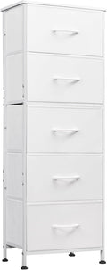 WLIVE Fabric Dresser, 5-Drawer Tall Dressers by WLIVE