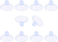 10 Pack Glass Tableholders - 18mm Rubber Suction Cups by Qjaiune