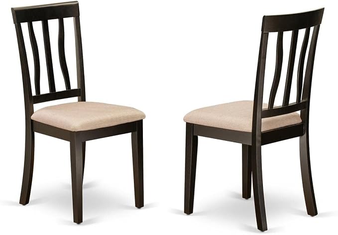 East West Furniture ANC-CAP-C Antique Kitchen Dining Chairs by EastWestFurniture