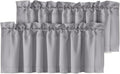 H.VERSAILTEX Blackout Grey Valances by HVERSAILTEX