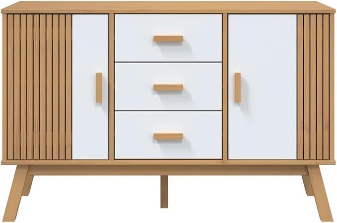 Scandinavian Sideboard with Drawers and Doors - Image 8