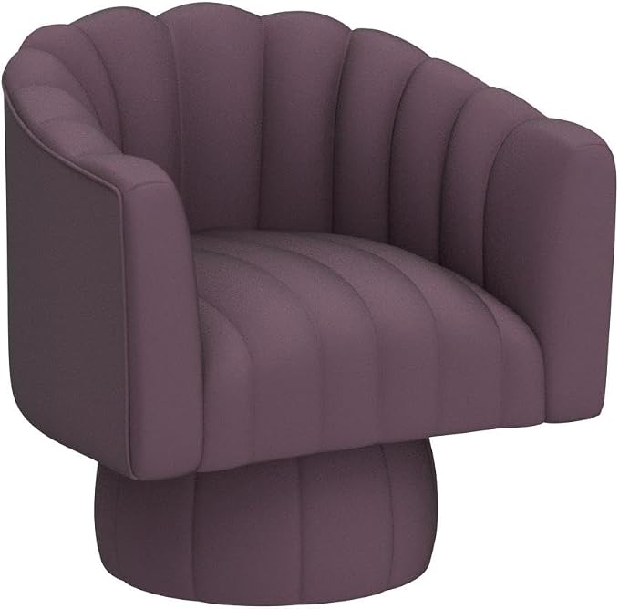 Dewhut Swivel Accent Chair, 360° Swivel Barrel Chair - Image 5