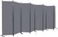 Room Divider 6FT Portable Room Dividers and Folding Privacy Screens, 8 Panel by HOMSCREENER