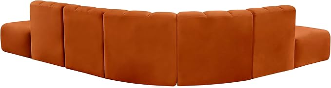 Meridian Furniture 103Cognac-S7A Arc Collection Modern | Contemporary Modular - Image 3