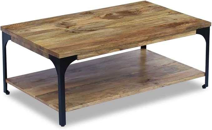 Solid Mango Wood Coffee Table by LoibinfenFurniture
