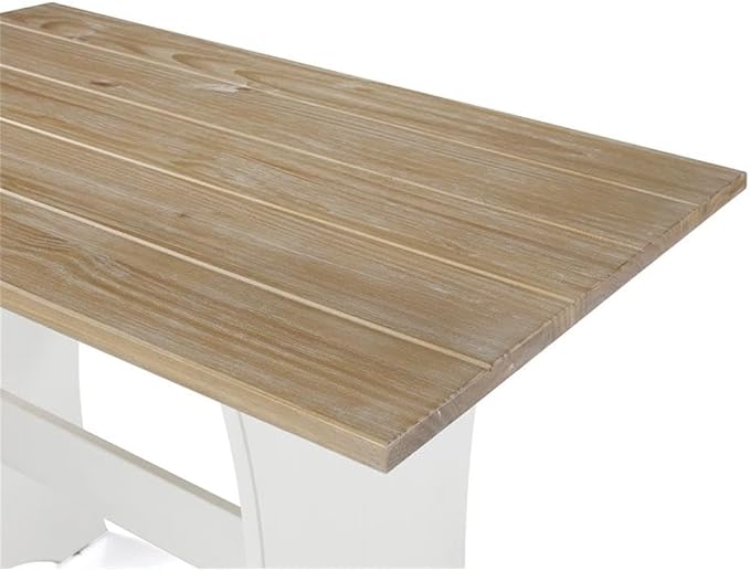 Riverbay Furniture Traditional Solid Wood Dining Nook Set - Image 7