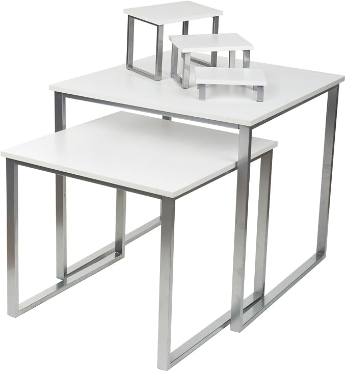 Displays2go Set of 2 Nesting Tables by Displays2go