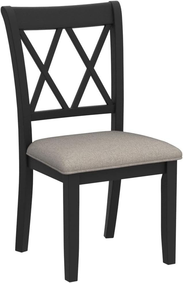 Roundhill Furniture Windvale Fabric Upholstered Dining Chair - Image 8