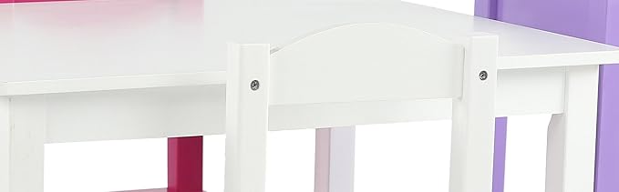 Humble Crew Kids Wooden Table and 4 Chairs Set, and Snack Time - Image 7