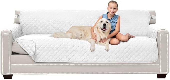 Sofa Shield® Couch Slip Covers for Dogs Oversized, Reversible Furniture by SofaShield
