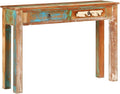 Console Table 43.3"x11.8"x29.5" Solid Wood Reclaimed End Table NightstandsSofa by Unknown