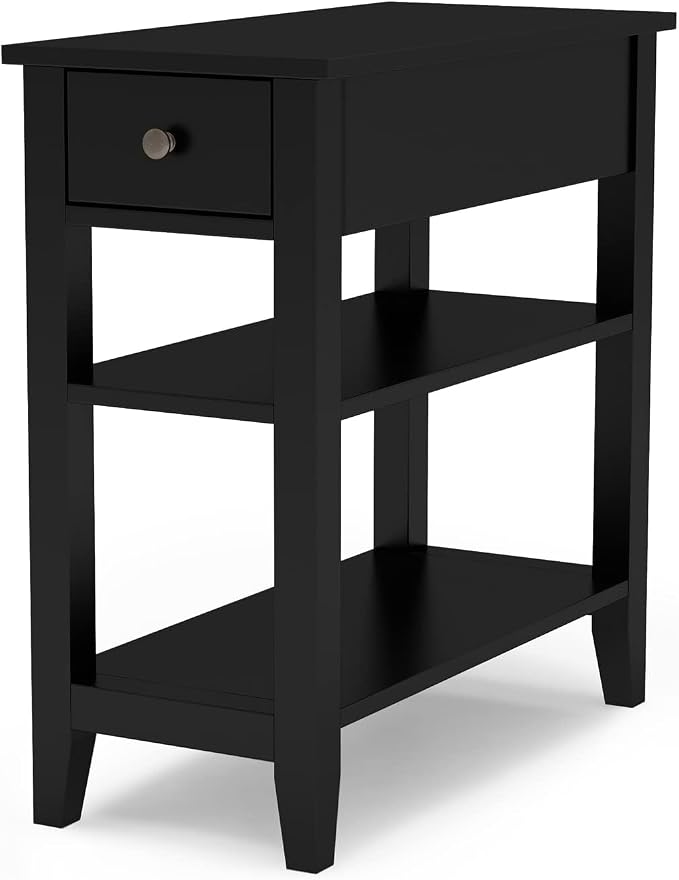 ChooChoo Side Table Living Room, Narrow End Table - Image 6