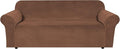 H.VERSAILTEX 1 Peice Stretch Velvet Sofa Covers by HVERSAILTEX