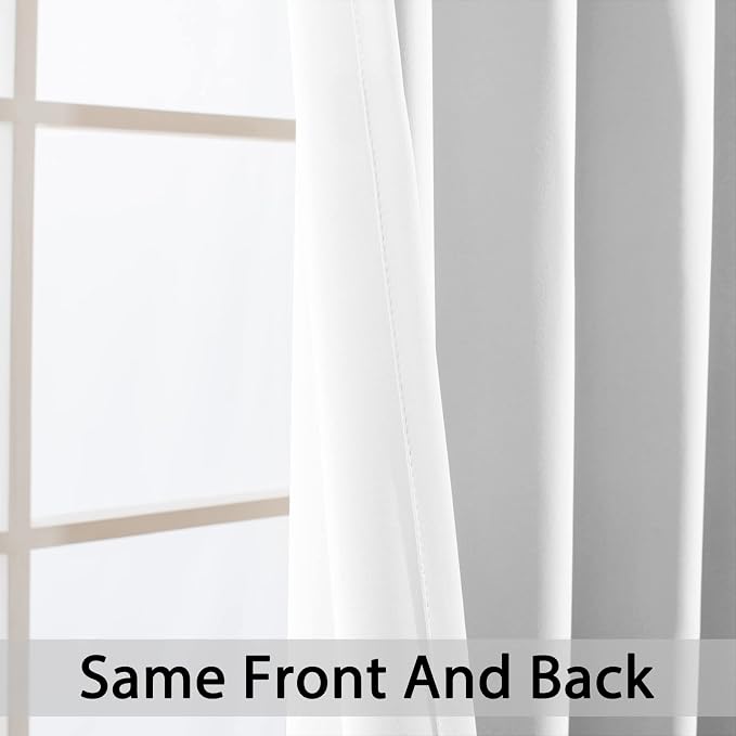 Yakamok Blackout Curtains Room Darkening Thermal Insulated Window Panels - Image 6