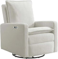 Oxford Baby Uptown Power Recliner/Glider, Boucle White by OxfordBaby