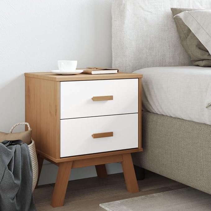 Scandinavian Style Bedside Cabinet - Image 3