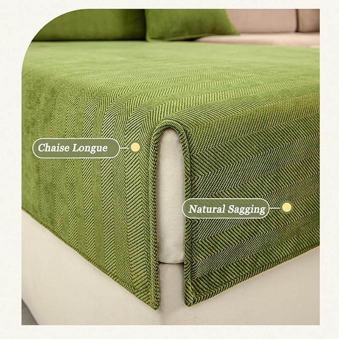 Funny Fuzzy Couch Cover, Chenille Couch Furniture Protector, Funny Fuzzy Couch - Image 4