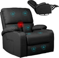 LEVELEVE Rocking Recliner Chair, Massage Rocker Recliner Chair by Enjoyyourlife