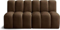 Meridian Furniture 103Brown-S2A Arc Collection Modern | Contemporary Modular by MeridianFurniture