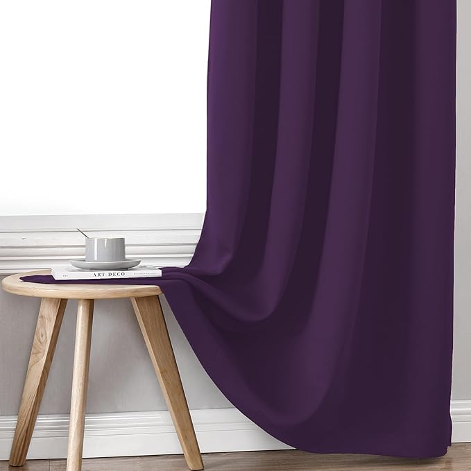 ChrisDowa 100% Blackout Curtains 102 inch Long - Image 7