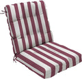 Outdoor Chair Cushion, High Back Soft Seat Pad, Indoor Outside Use, by zanwuhwyd