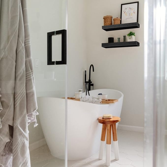 QEEIG Bathroom Floating Shelves - Image 9