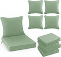 Summsun Outdoor Cushions for Patio Furniture, Double-Sided Waterproof Backrest by SUMMSUN