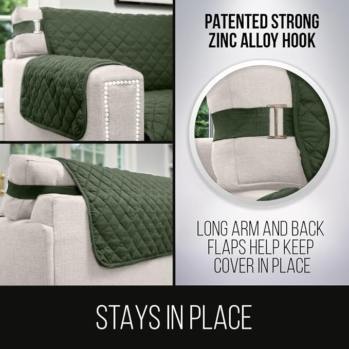 Sofa Shield® Couch Slip Covers for Dogs, Reversible Furniture Protector - Image 4