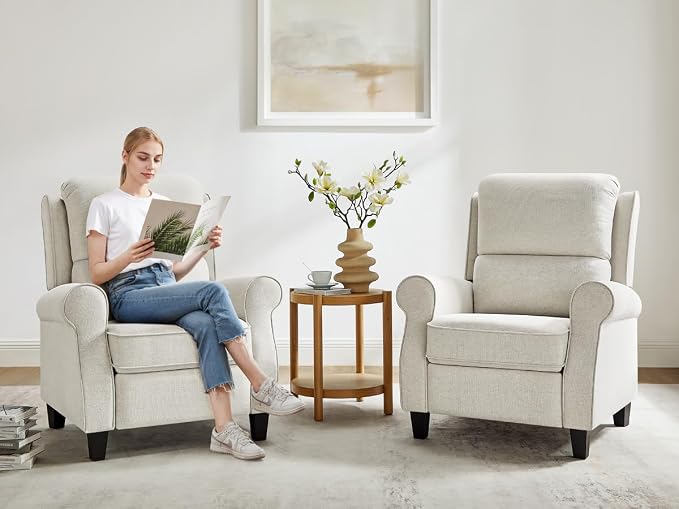 Recliner Chair for Living Room, Modern Reclining Sofa Home Theater Seating by Arcrinte