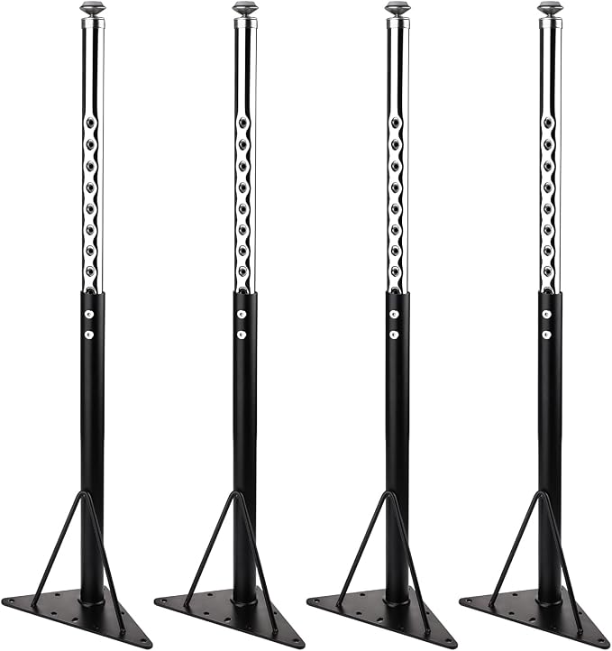 KAZAKA Adjustable Table Legs, 20-30 inch by KAZAKA