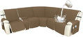 Arfntevss Recliner Sectional Couch Covers 1OO% Waterproof L Shape Sofa Cover by Arfntevss