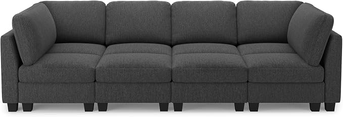 Belffin 111" Cloud Sectional Sleeper Sofa - Image 9