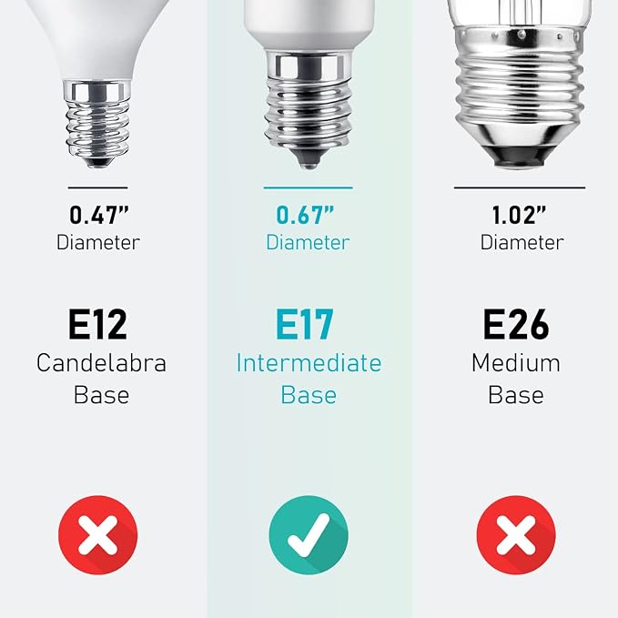 Maelsrlg E17 LED Bulb 6W, Intermediate Base Spotlight Bulb, Daylight White 5000K - Image 2