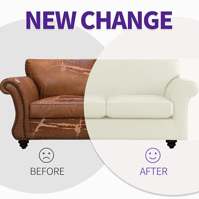 ZNSAYOTX 2 Piece Chair Covers for Living Room - Image 4