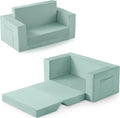 Kids Couch, 2-in-1 Toddler Chair Comfy 1-3 Years, Convertible Kids Chair by Enjoyabetterchildhood