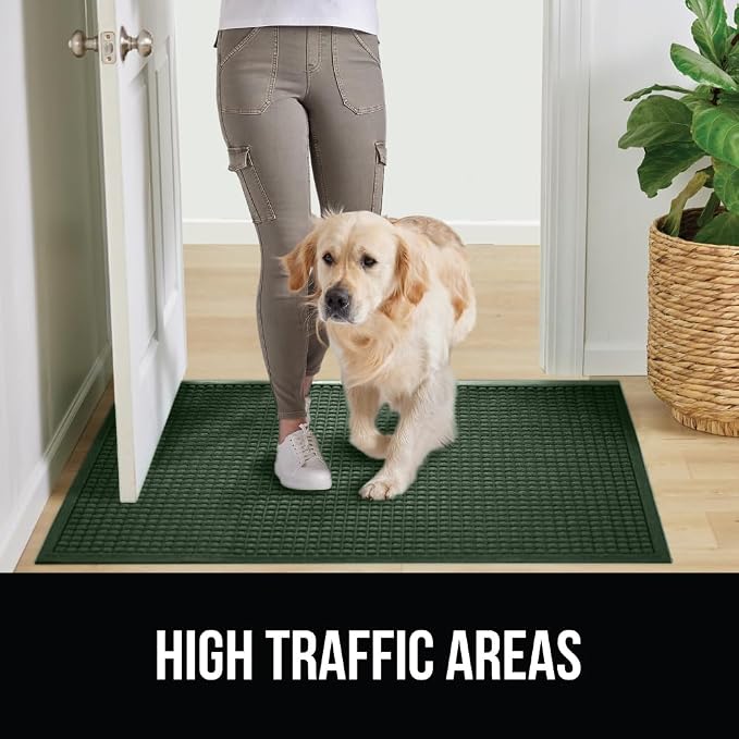 GORILLA GRIP® Ultra Absorbent Front Door Mat Outside Entrance, Traps Dirt and - Image 7