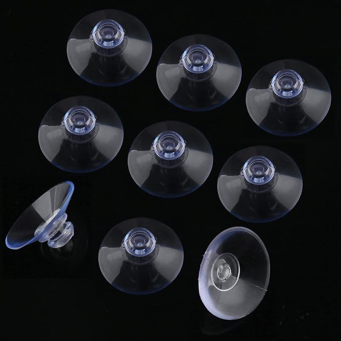 10 Pack Glass Table Suction Cups - 30mm Rubber Suckers - Image 5
