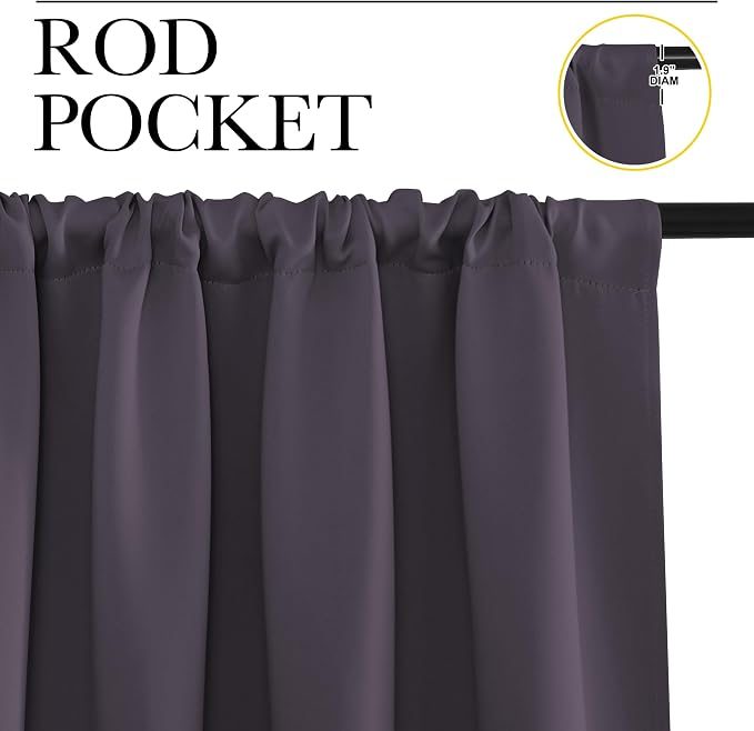 NICETOWN Room Darkening Curtains - Image 2