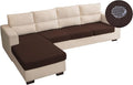 Water Repellent L Shaped Couch Covers, Sofa Seat Cushion Slipcovers, Stretch by TOPYUMH