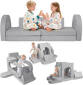 12 Pcs Modular Kids Play Couch, Toddler Couches That Fold Out, Plush Foam Chair by VIXLONOutdoorSlowTime