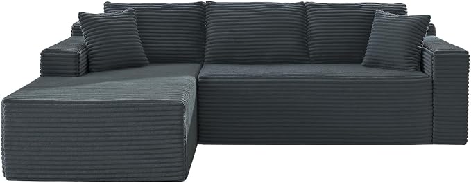 105 Inch Cloud Sectional Couch, Modern Modular Sectional Sofa - Image 8