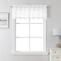 Lecloud Leia White Sheer Valances by Lecloud