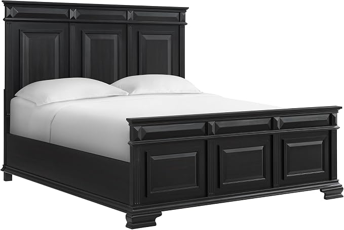 Picket House Furnishings Sumner King Panel 5PC Bedroom Set in Black - Image 4