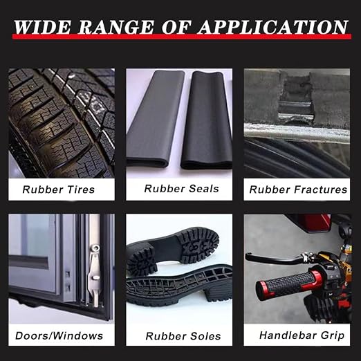 Rubber Glue, 100g Super Glue for Rubber, RC Tires, Shoe Soles, Rubber Adhesive - Image 5